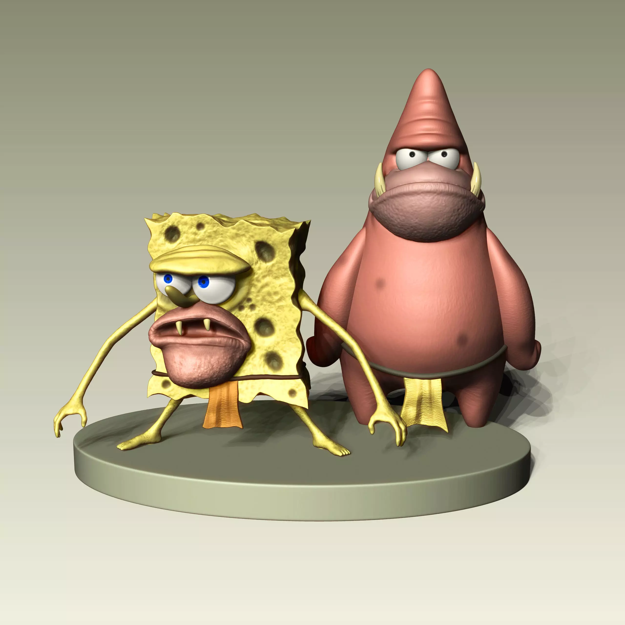 SpongeBob SquarePants for 3D printing 3D print model_0