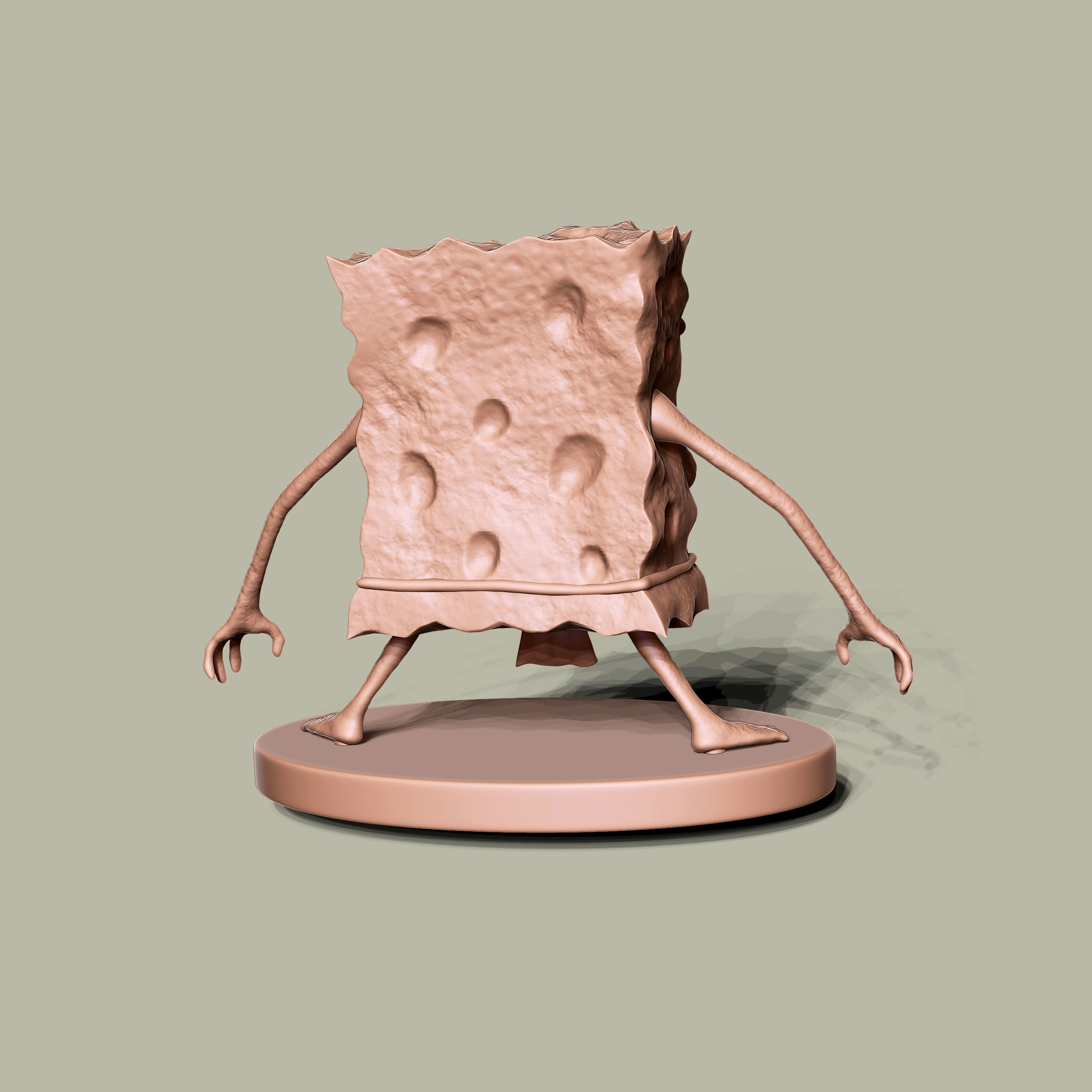 SpongeBob SquarePants for 3D printing 3D print model_13