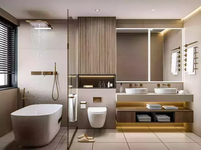 Bathroom 20 3D model