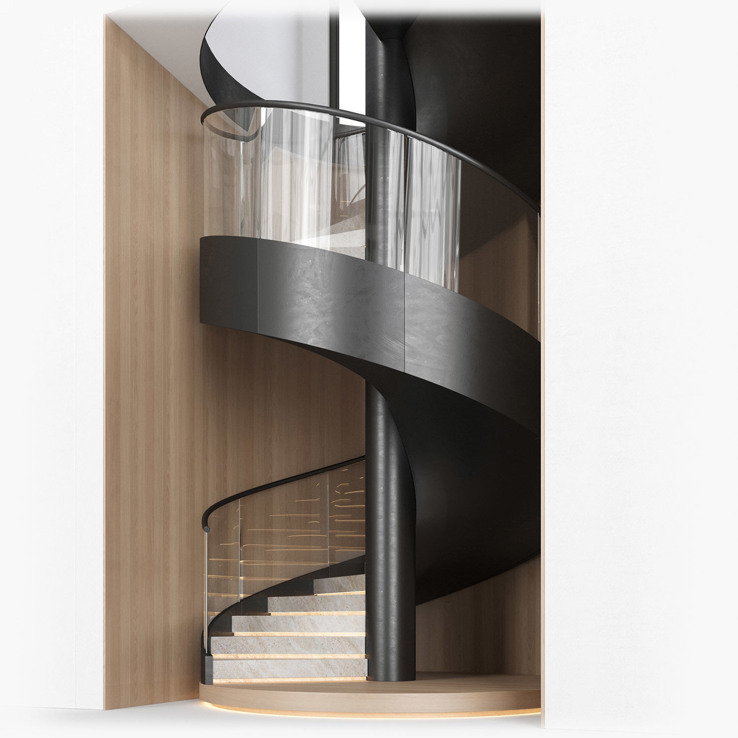 spiral interior stair 04 3D model_1