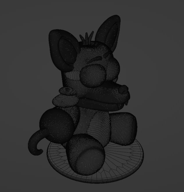Foxy the Pirate Plushie - Five Nights at Freddys 3D print model_4