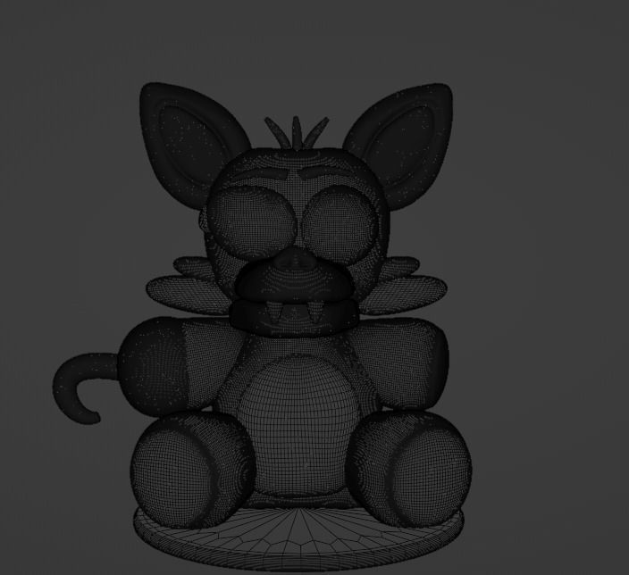 Foxy the Pirate Plushie - Five Nights at Freddys 3D print model_3