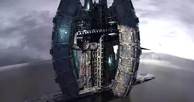 Pendulum Research base facility Sci Fi