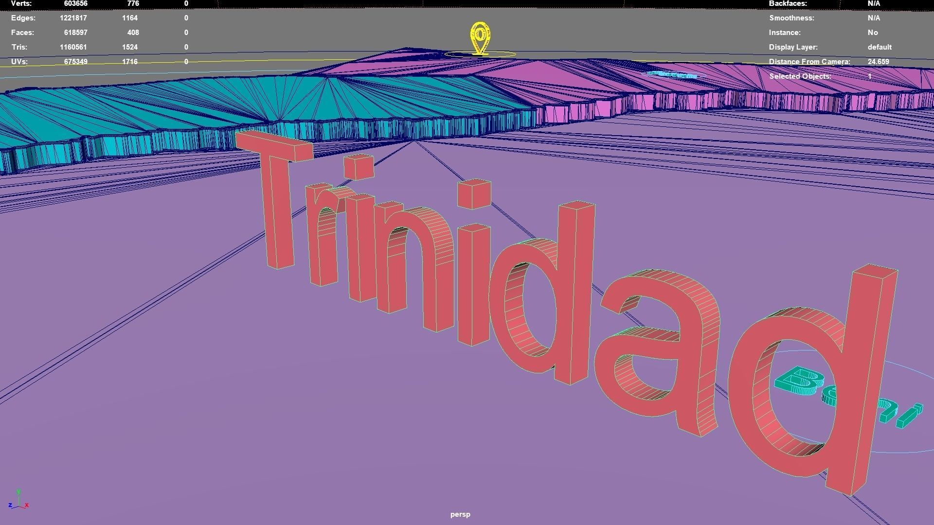 Bolivia map region geography political geographic administrative 3D model_10