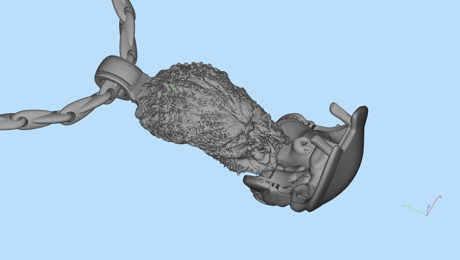 pendant 3D print model_10