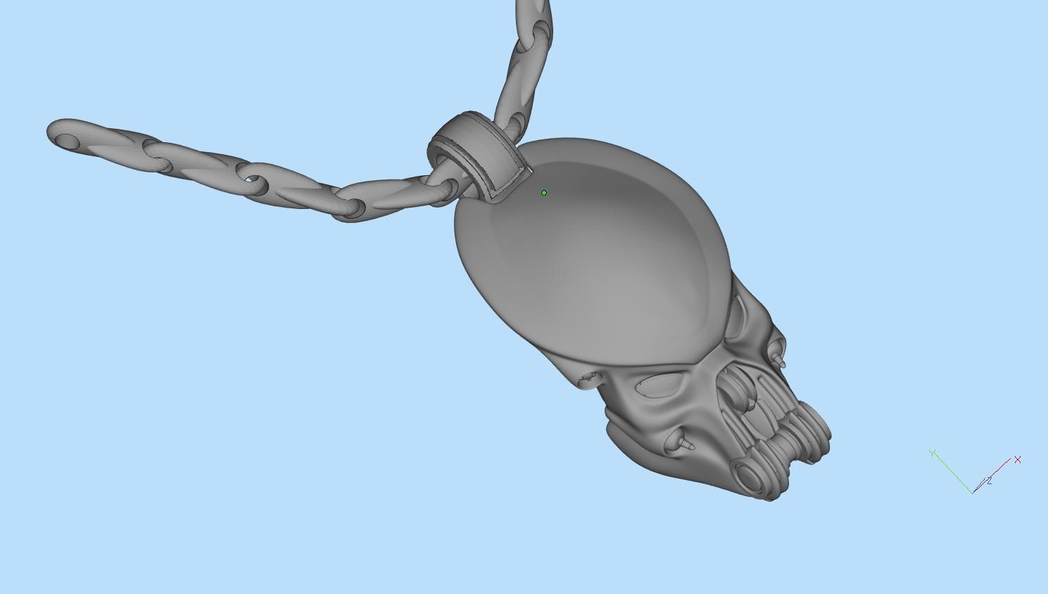 pendant 3D print model_7