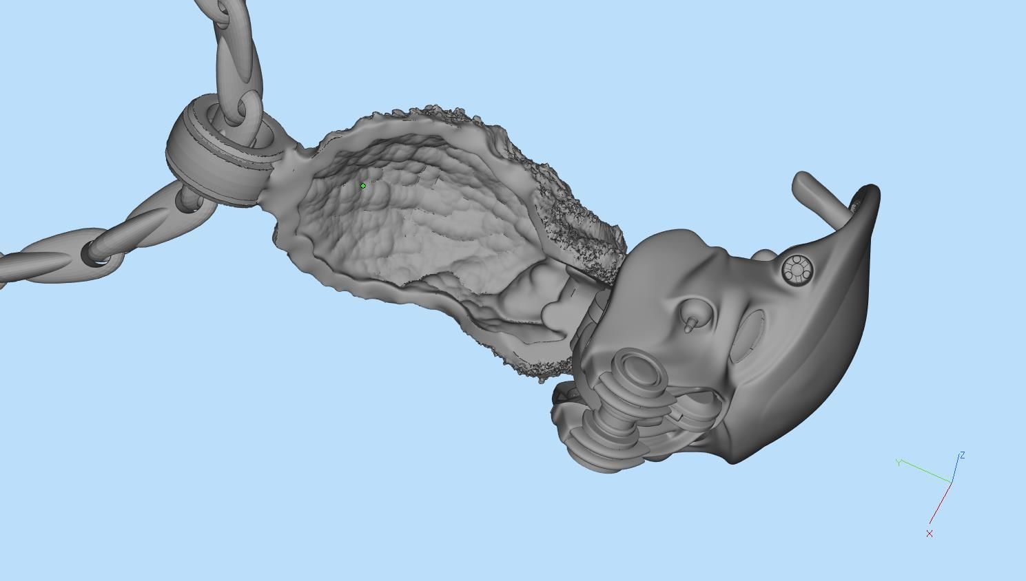 pendant 3D print model_12