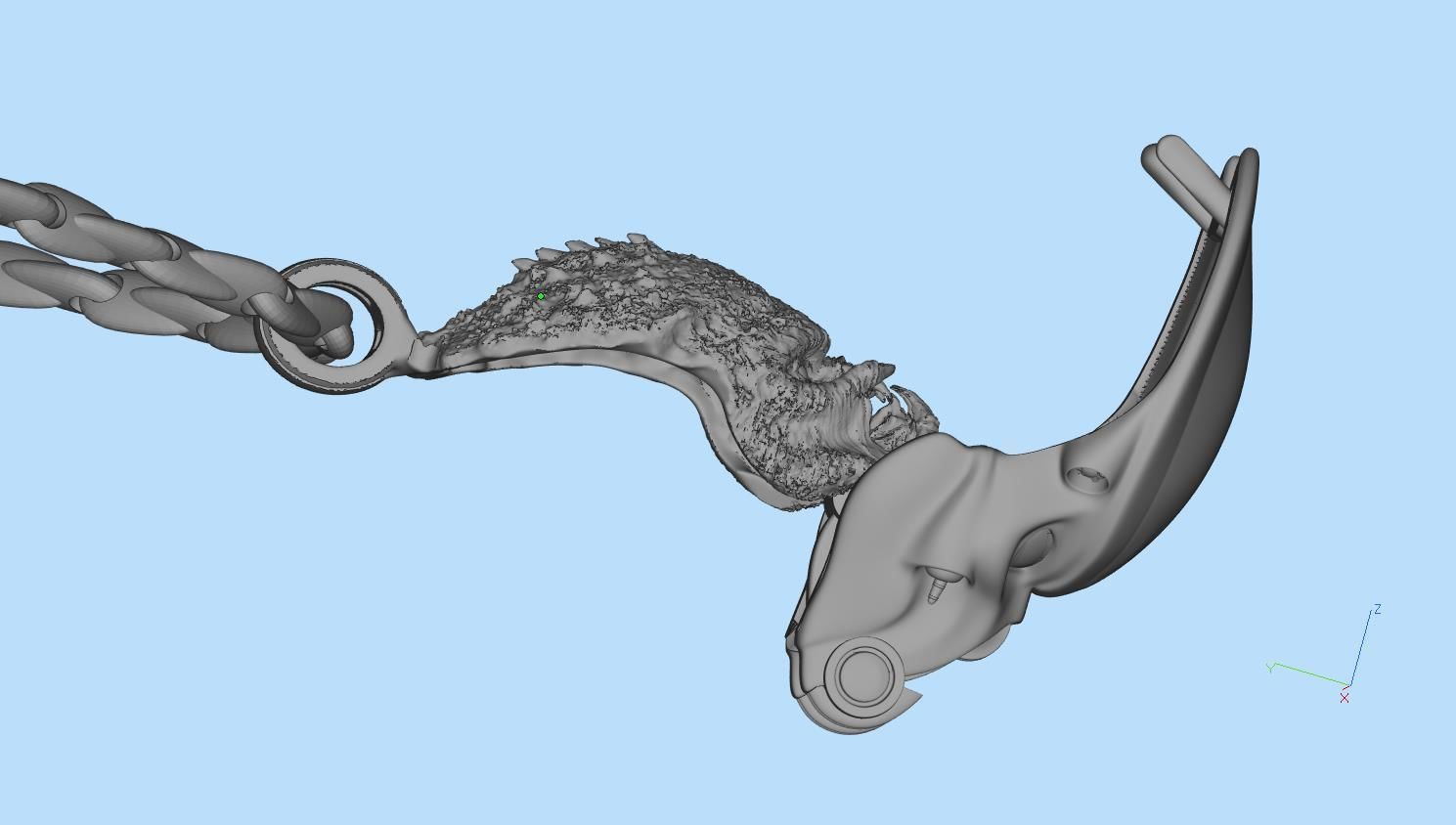 pendant 3D print model_11