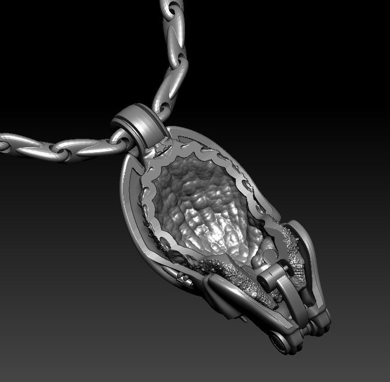 pendant 3D print model_2