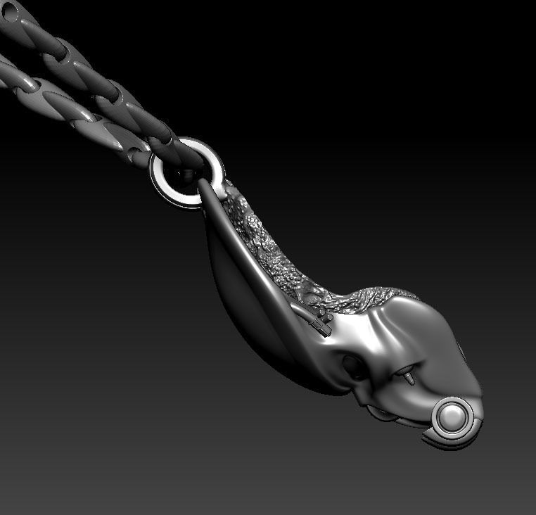 pendant 3D print model_6