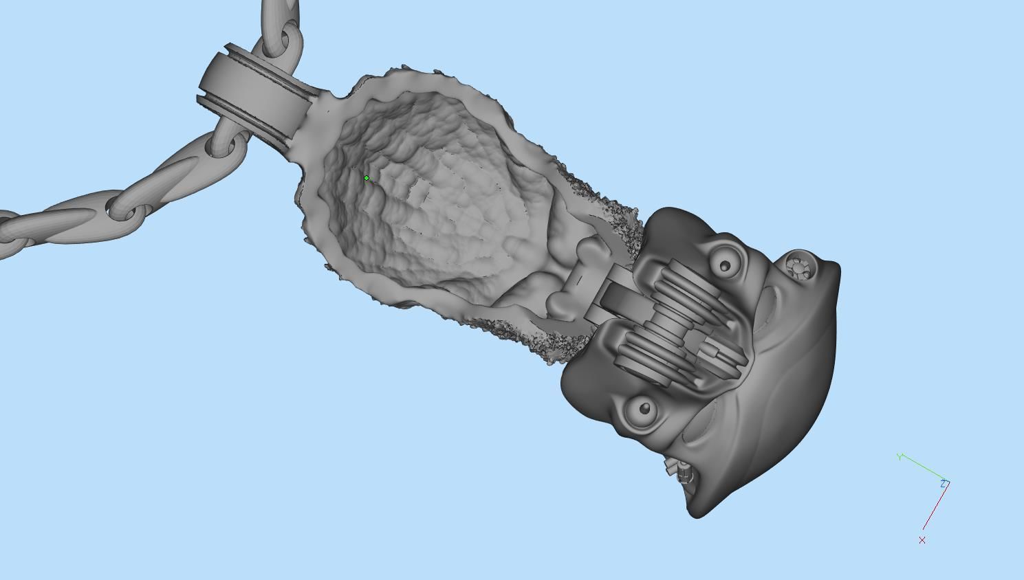 pendant 3D print model_14