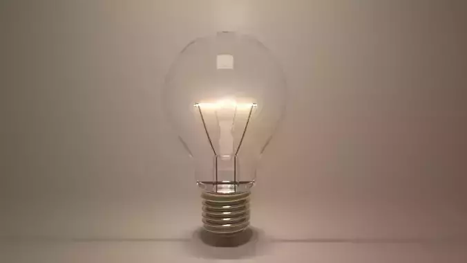light bulb Free 3D model