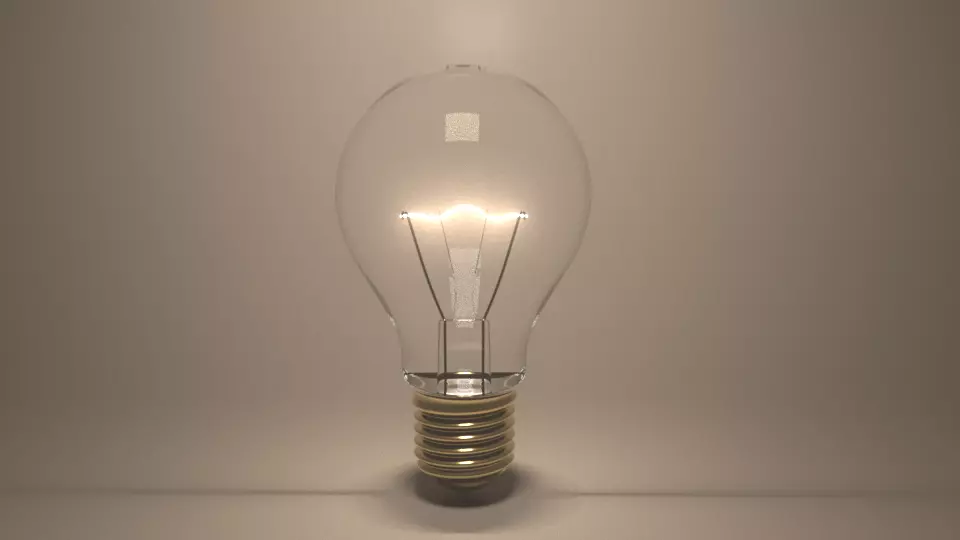 light bulb Free 3D model_0