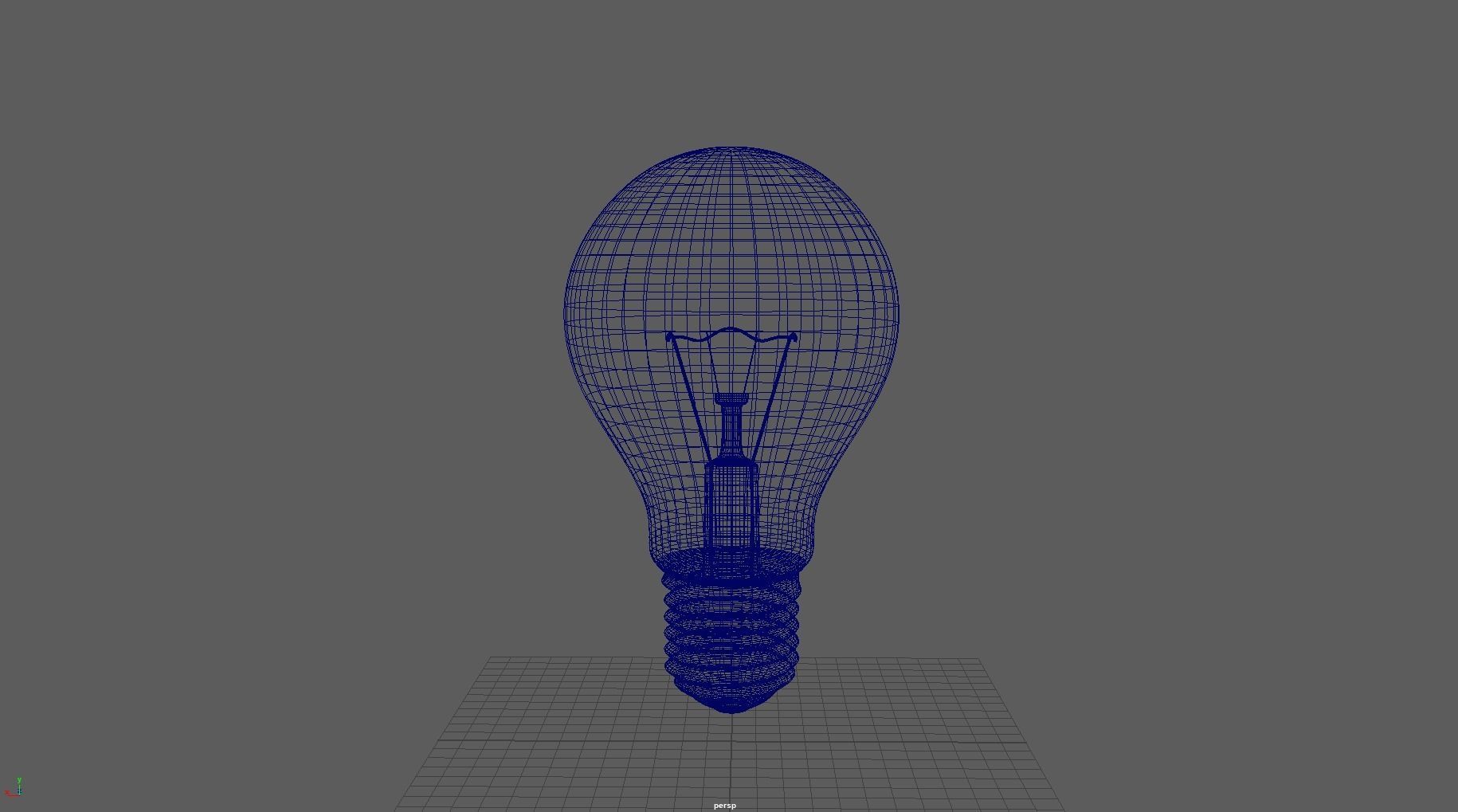light bulb Free 3D model_2