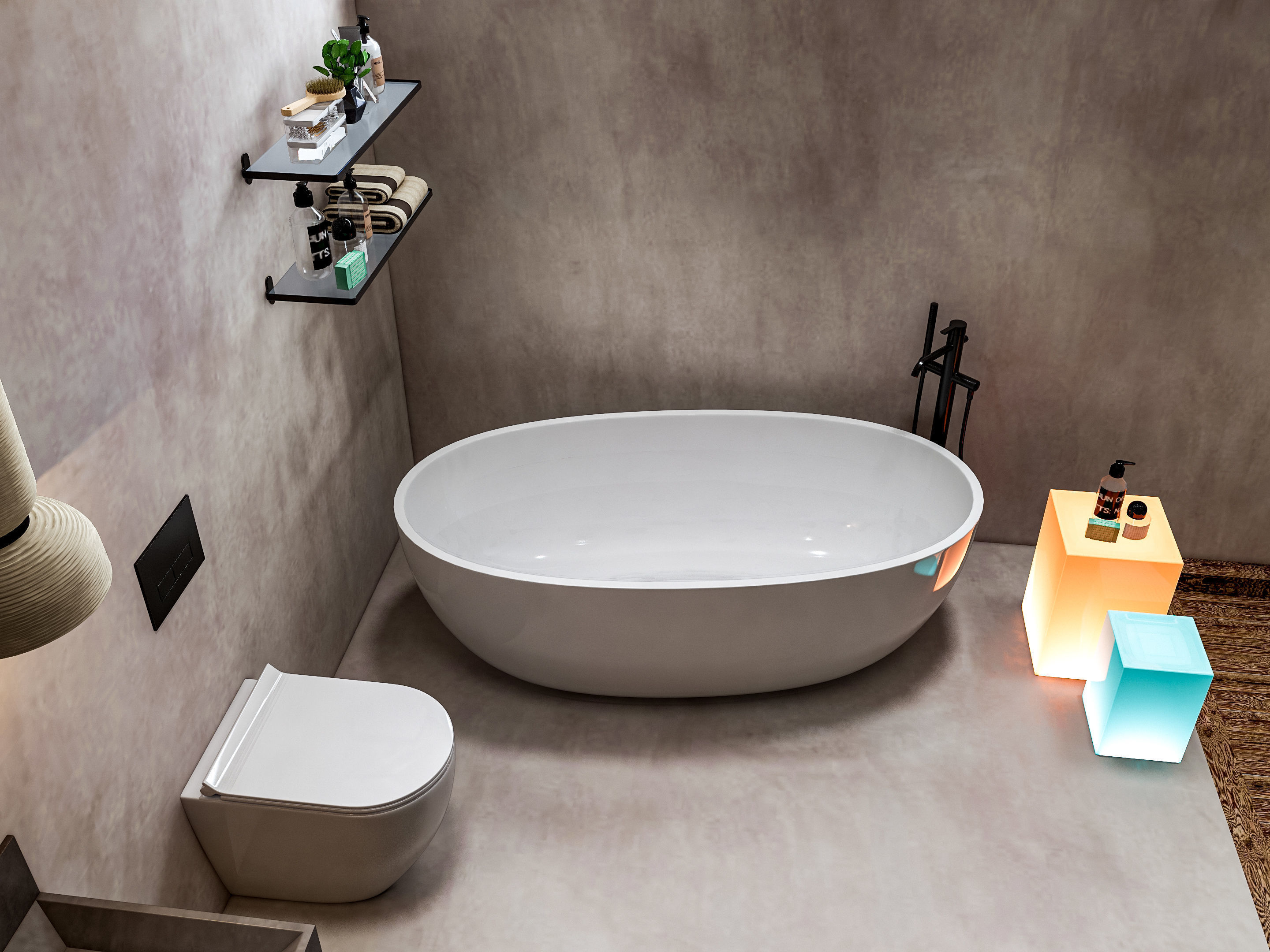 Bathroom  21 3D model_2