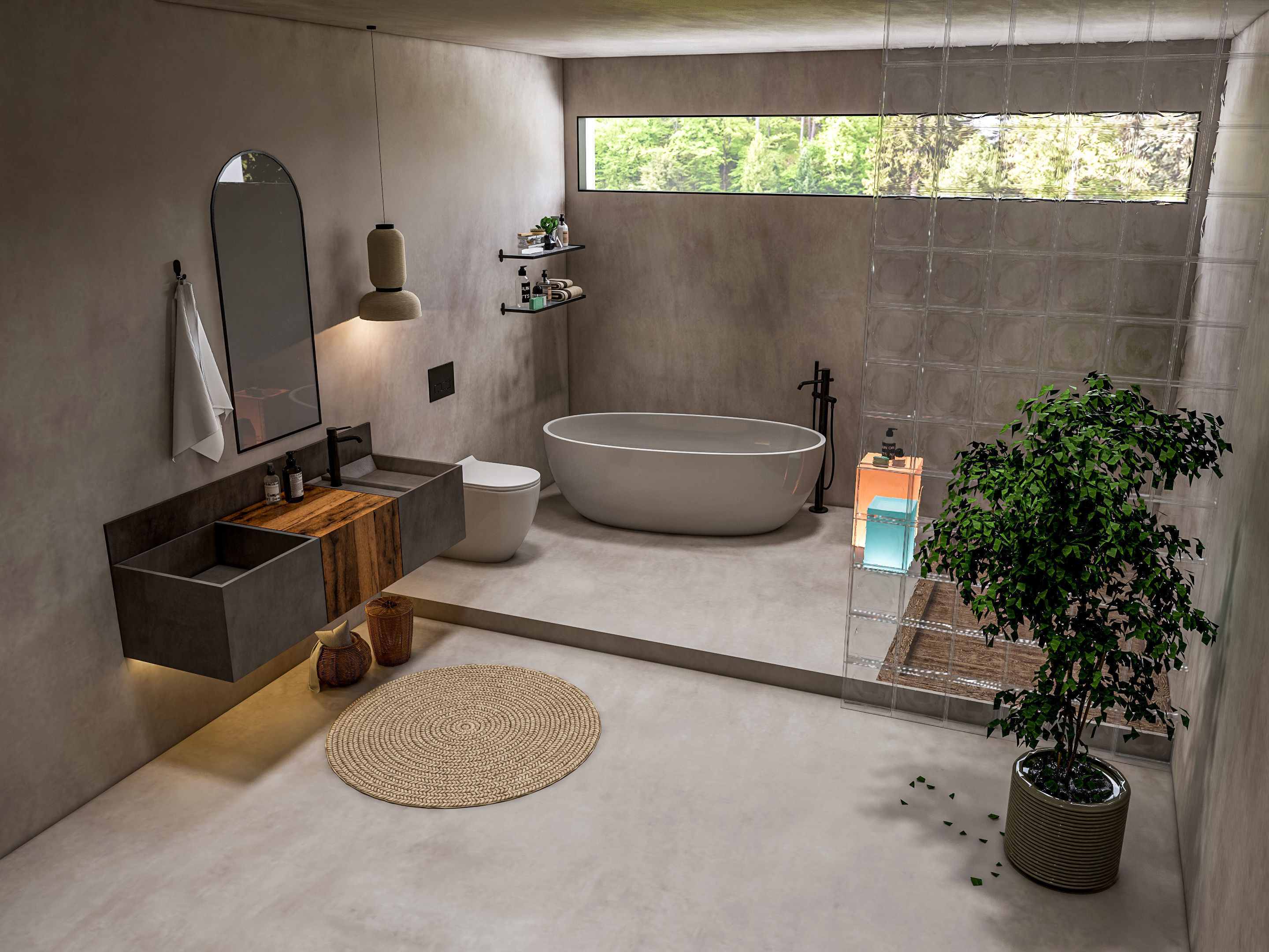 Bathroom  21 3D model_15