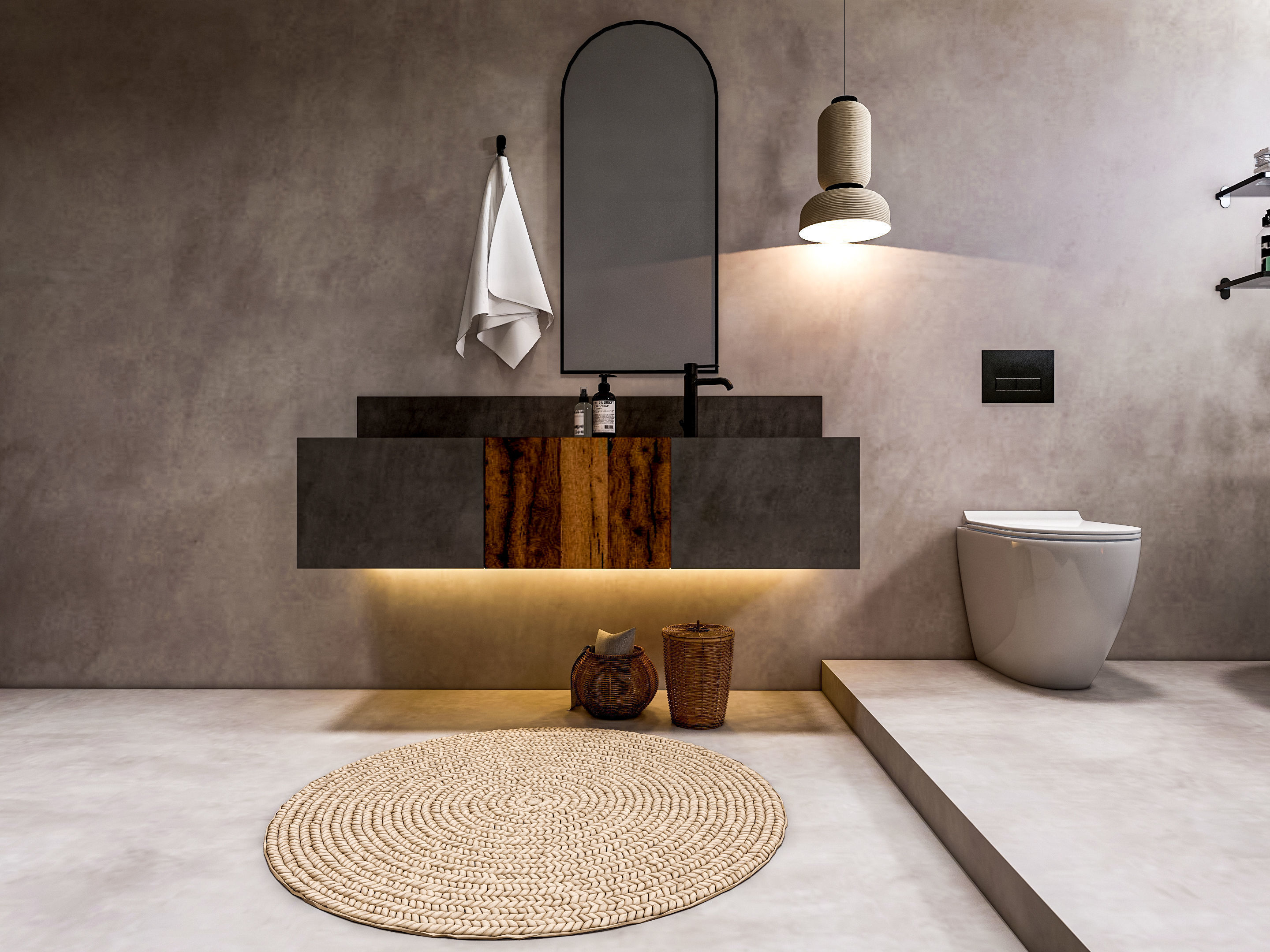 Bathroom  21 3D model_8