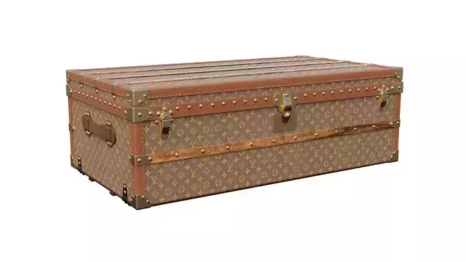 Louis Vuitton Trunk 3D model