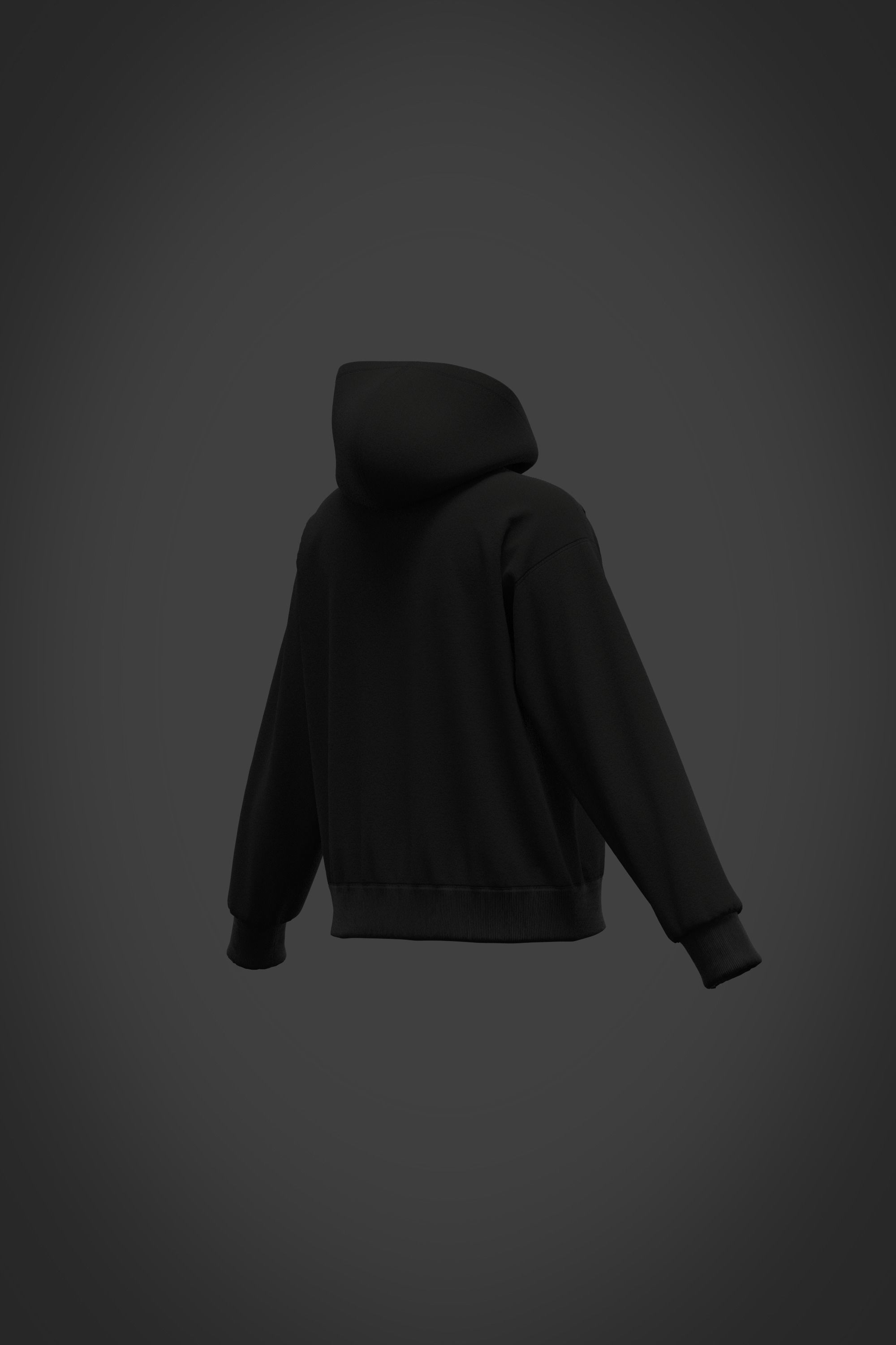 Female hoodie 3D model_12