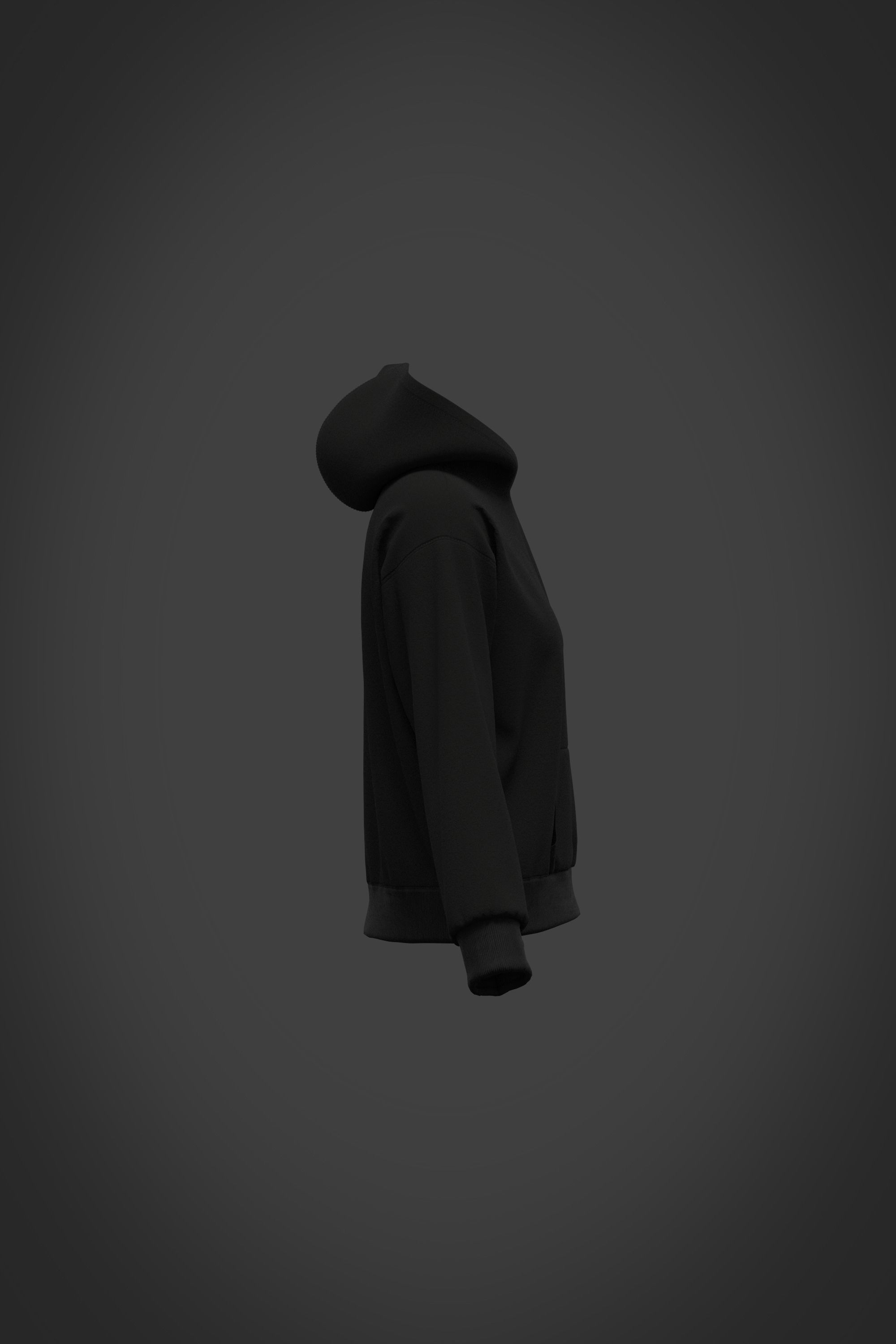 Female hoodie 3D model_10