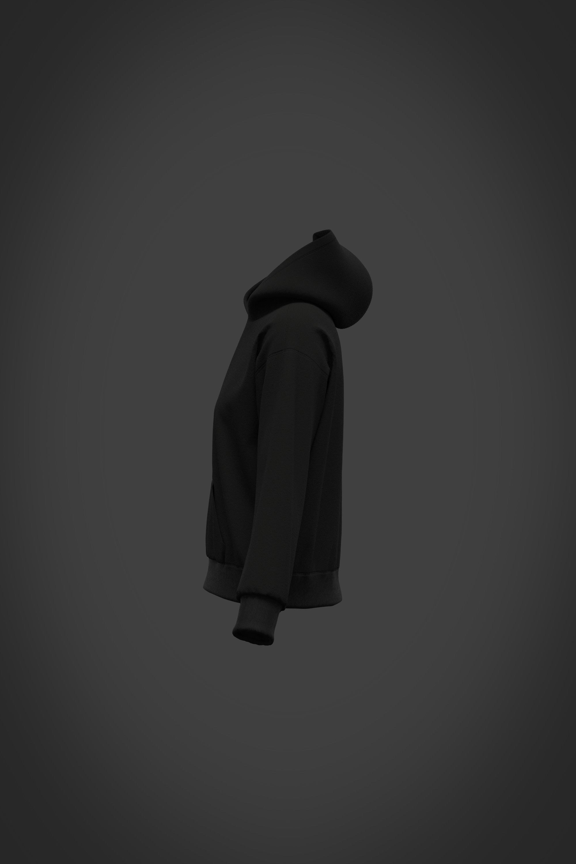Female hoodie 3D model_4