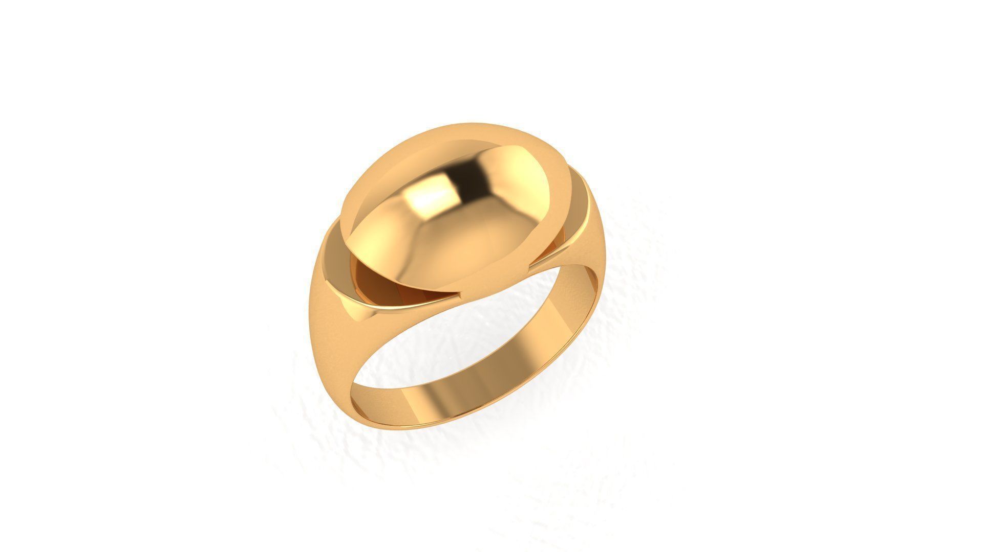 Bvlgari Ring New Model 3D print model_1