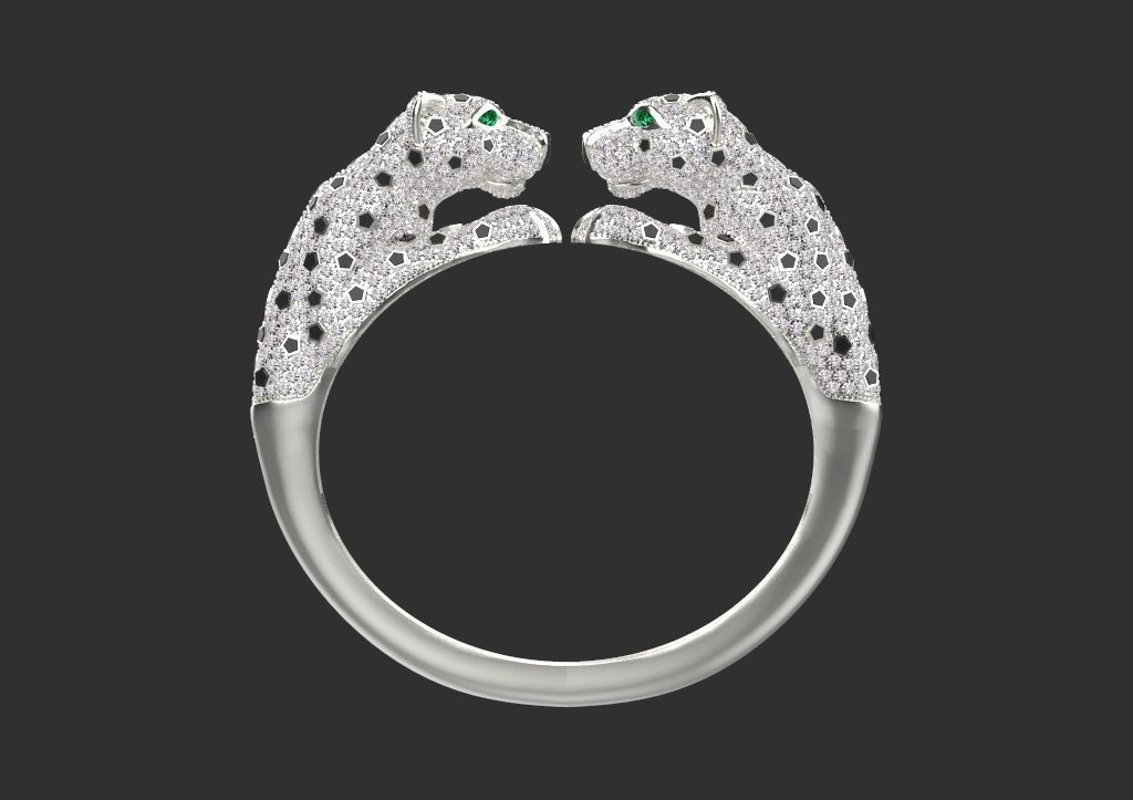 BRACELET PANTHER 3D print model_1