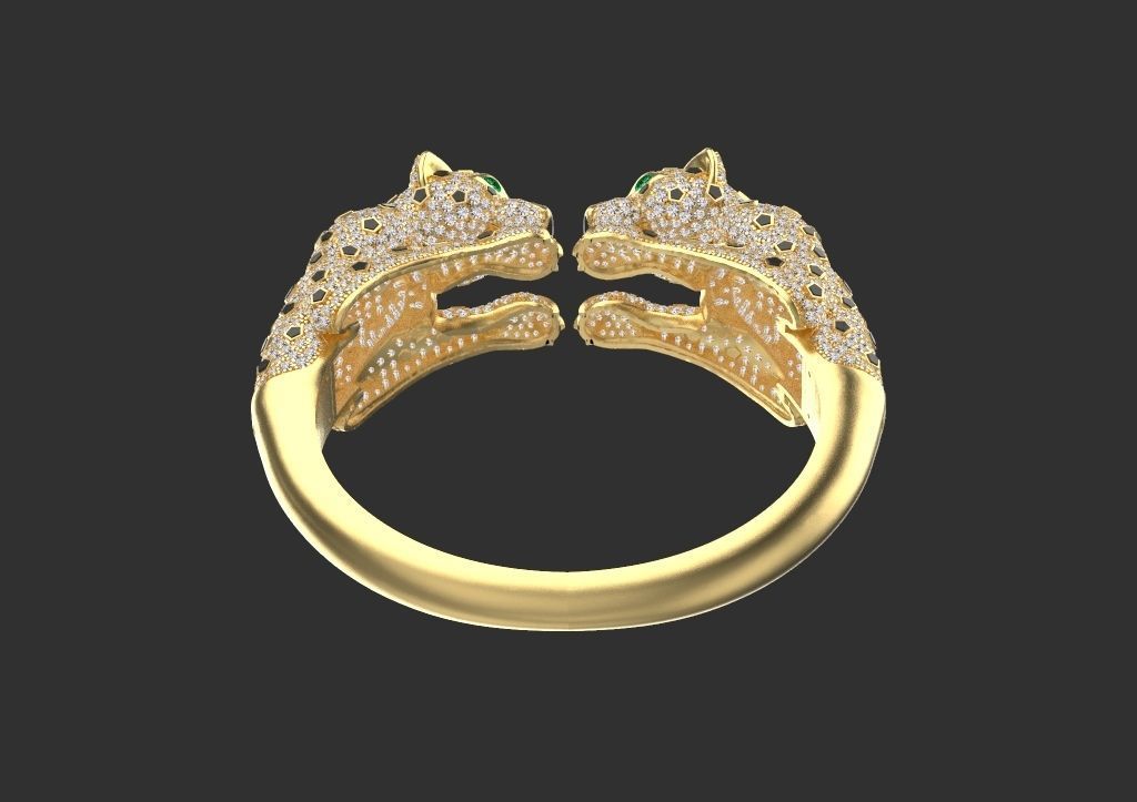 BRACELET PANTHER 3D print model_21