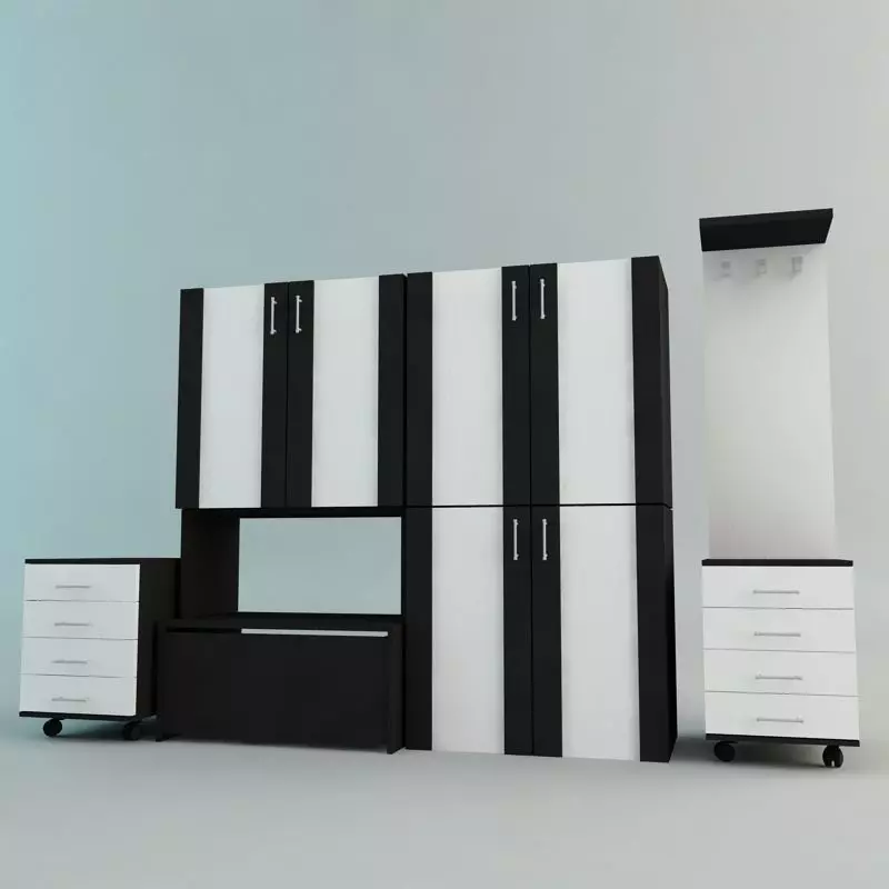 Living Room Wall free 3D model | CGTrader