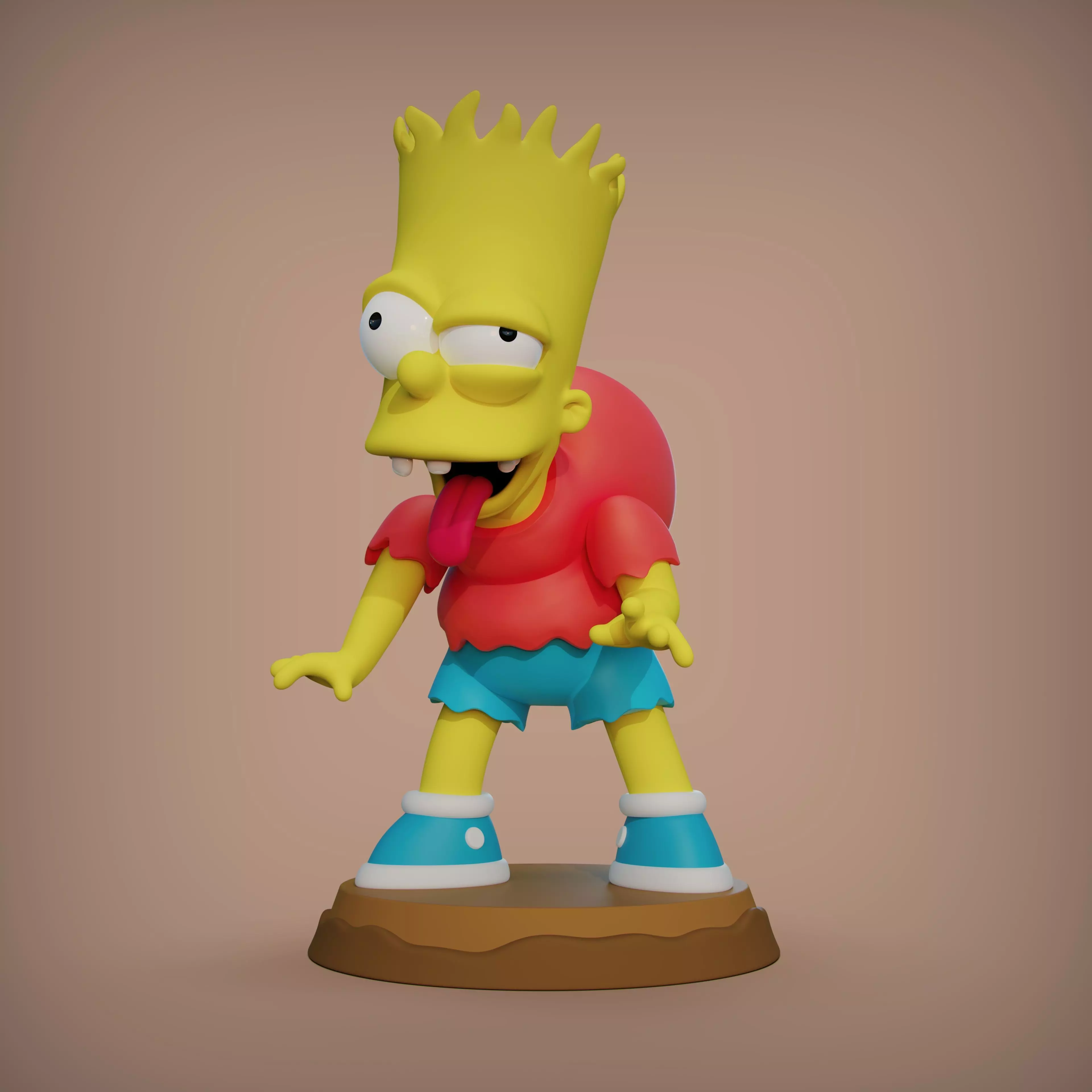 BART SIMPSON MONSTRUO 3D print model_0