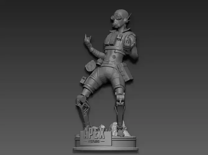 Octane from apex legends 3D print model