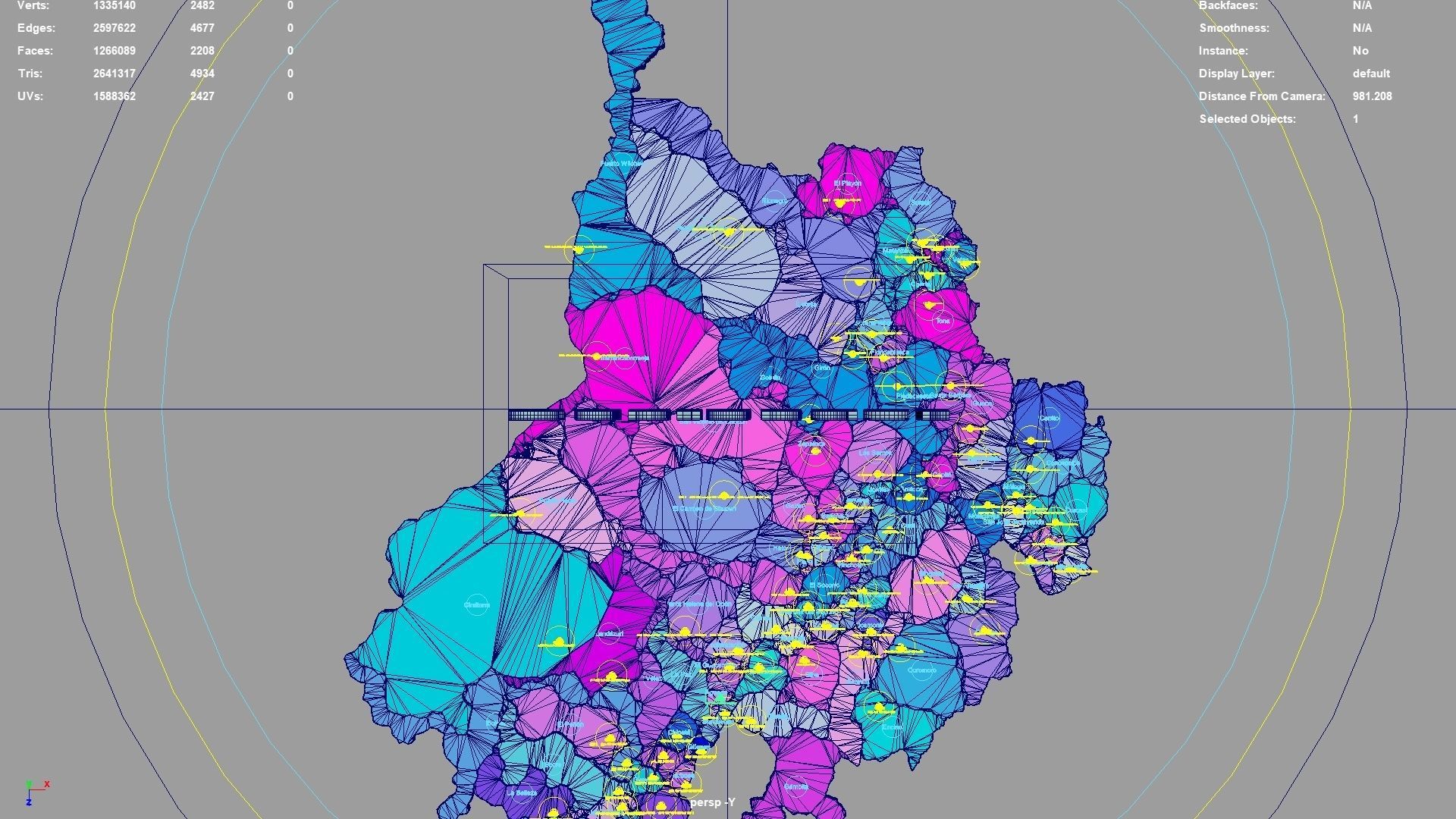Santander  RAP Gran Santander  Colombia map region geography 3D model_4