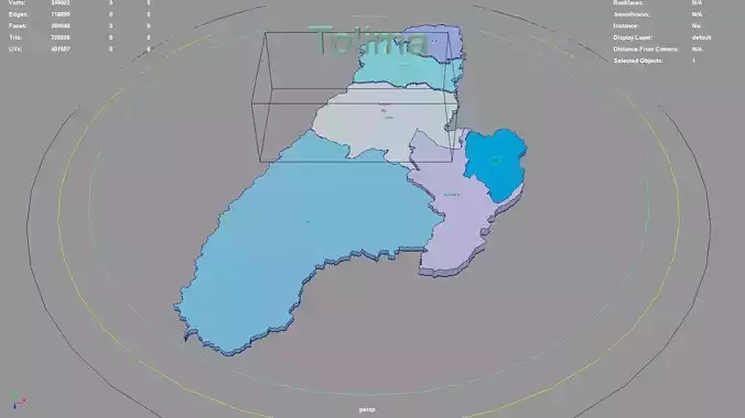 Tolima  RAP Eje Cafetero  Colombia map region geography