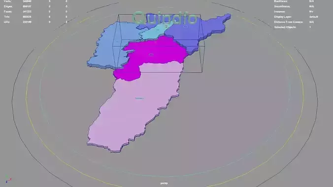 Quindio  RAP Eje Cafetero  Colombia map region geography