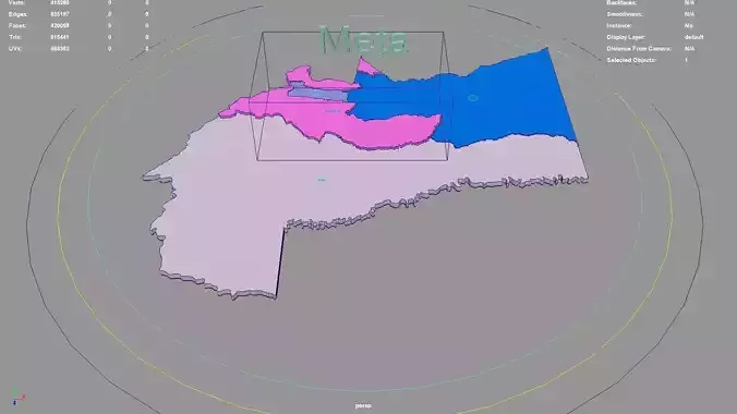 Meta  RAP  Especial  Central  Colombia map region geography