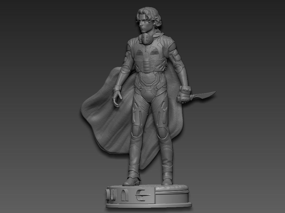 Paul Atreides Dune 3D print model_2