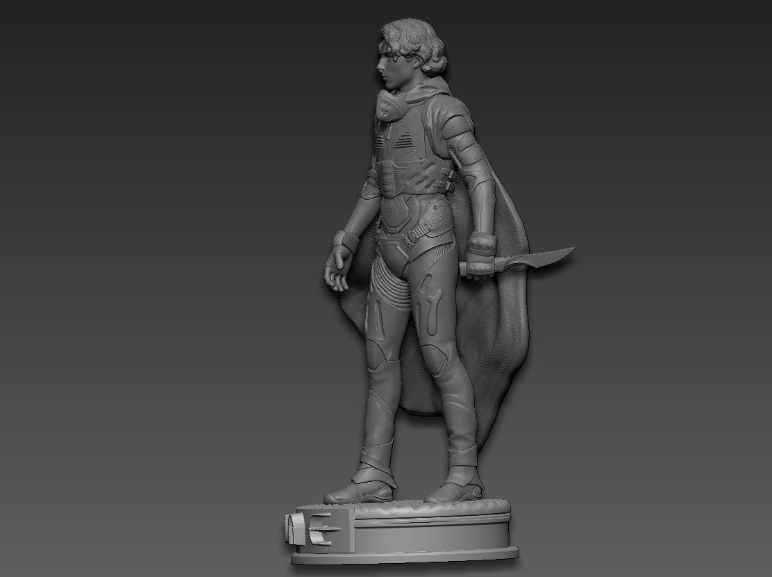 Paul Atreides Dune 3D print model_4