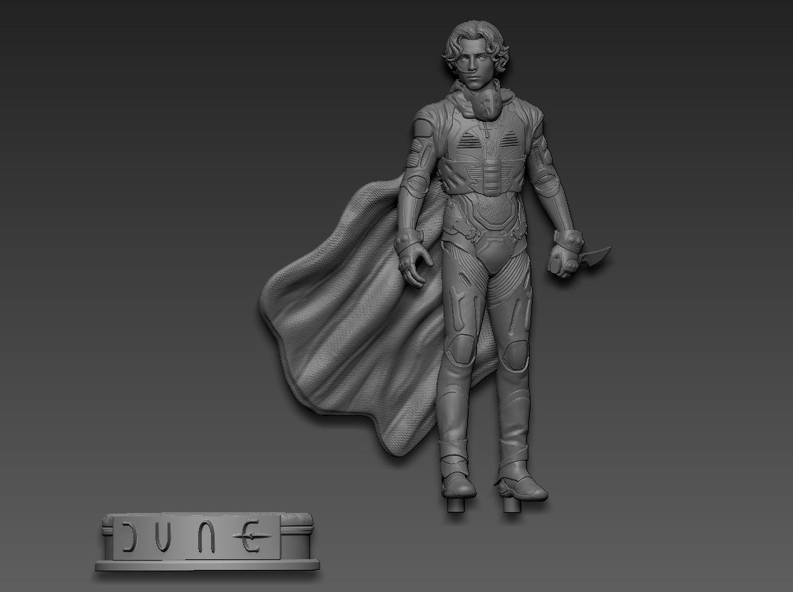 Paul Atreides Dune 3D print model_25