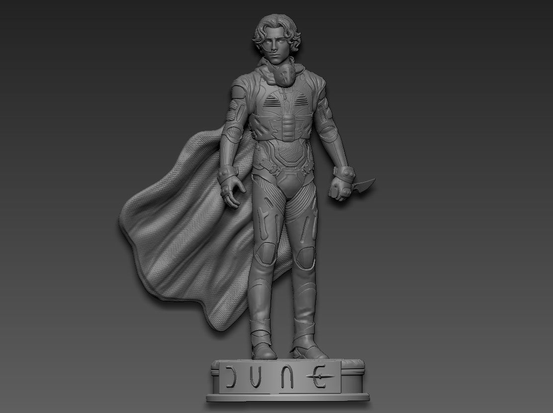 Paul Atreides Dune 3D print model_21