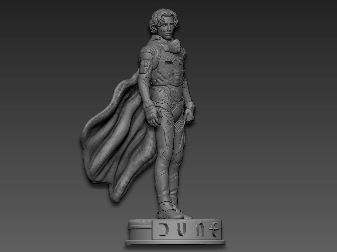 Paul Atreides Dune 3D print model_19