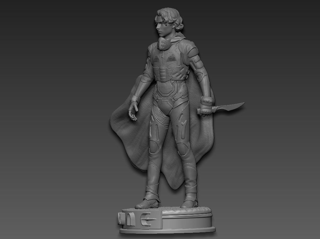 Paul Atreides Dune 3D print model_3