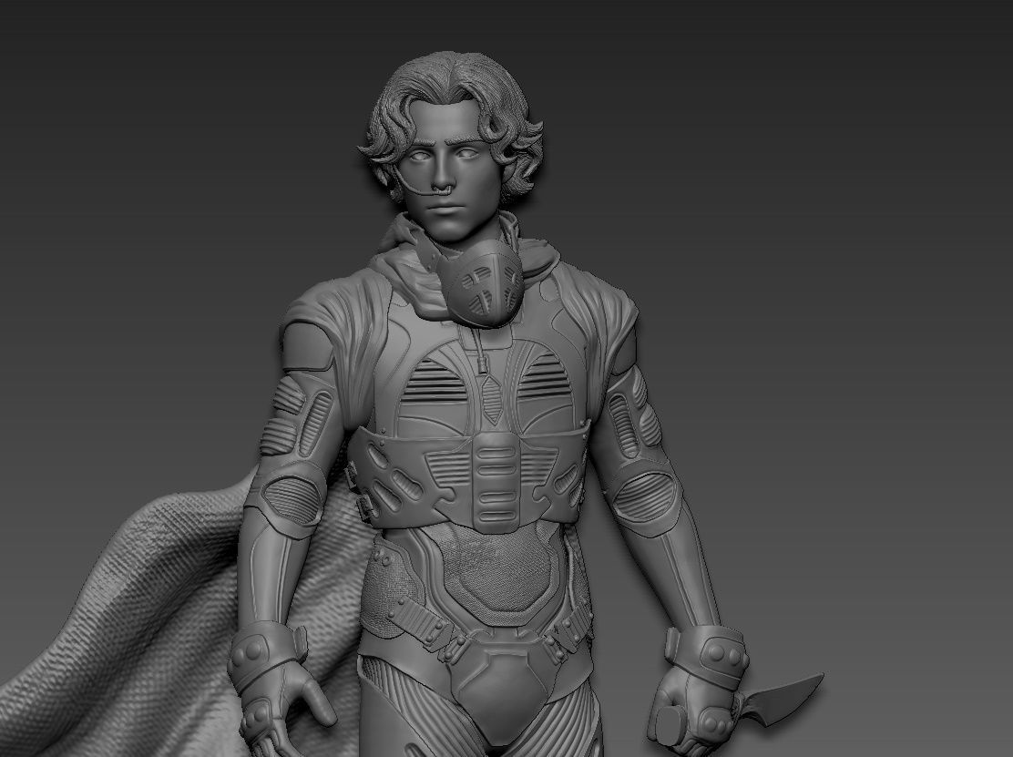 Paul Atreides Dune 3D print model_24