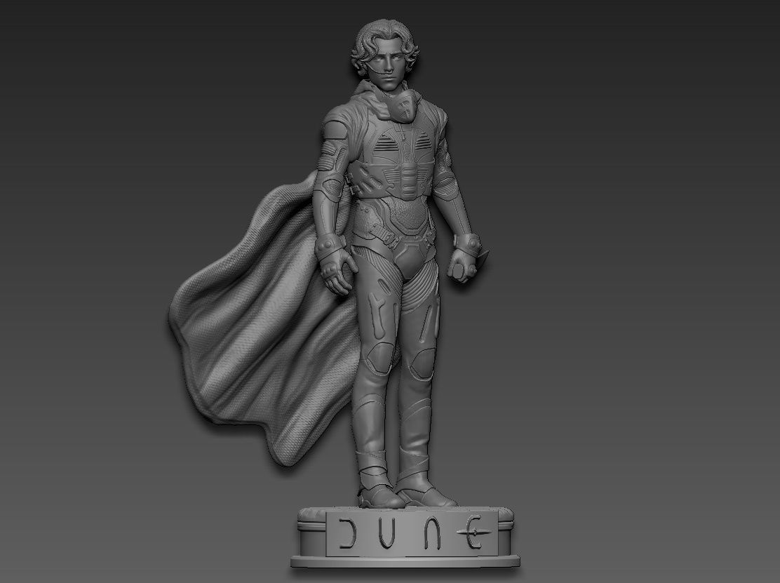 Paul Atreides Dune 3D print model_20