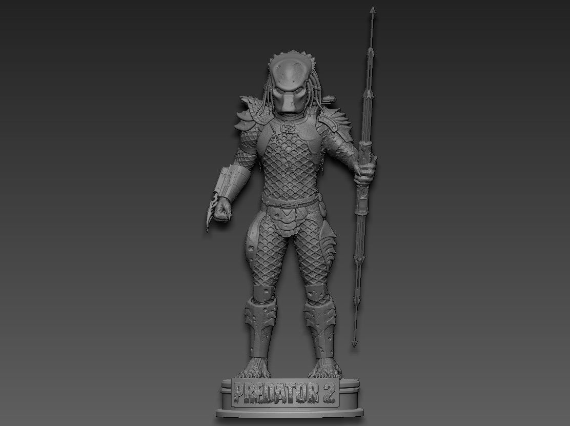 Predator 2 3D print model_18