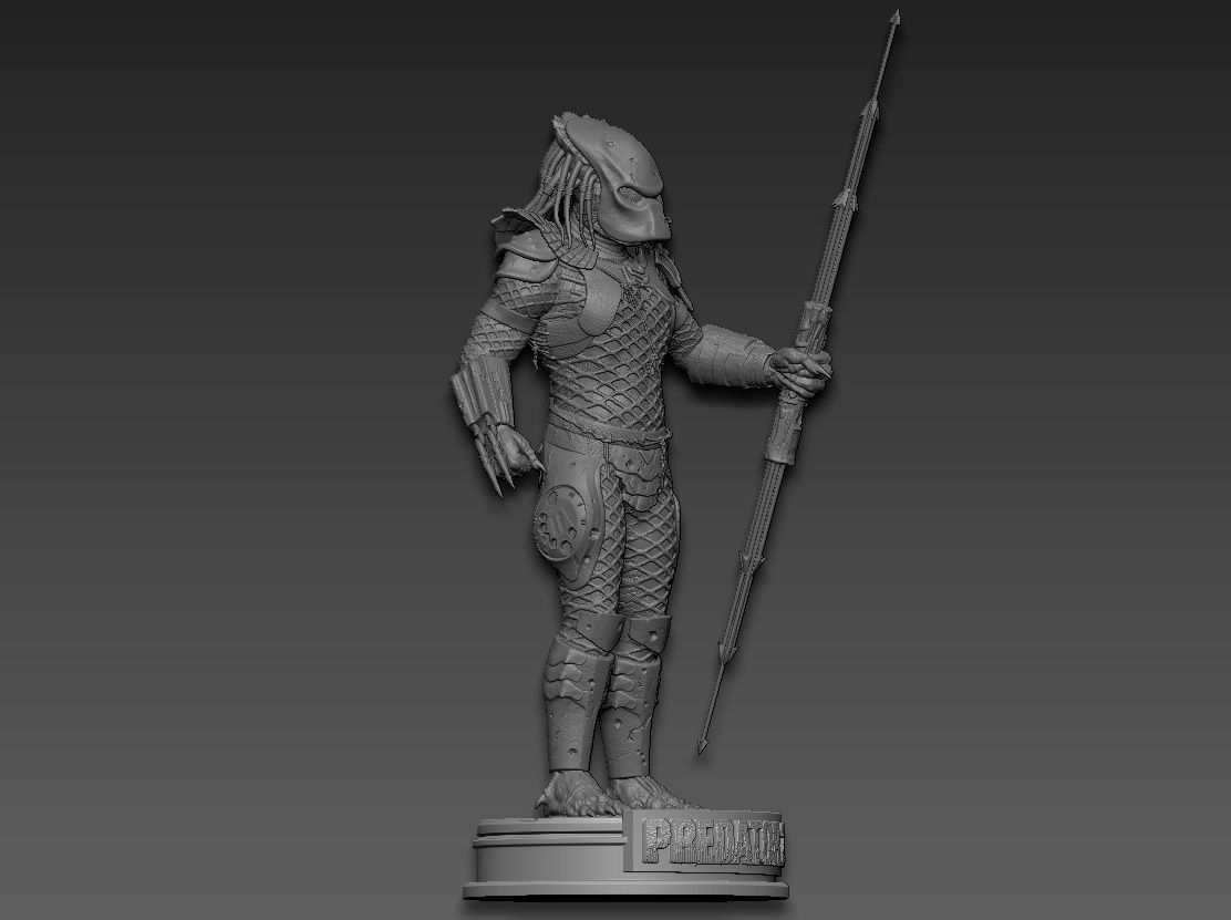 Predator 2 3D print model_15