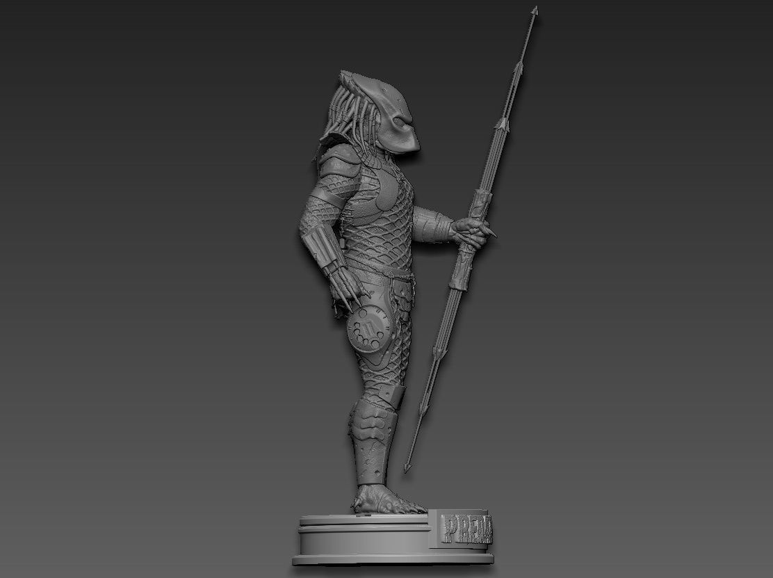 Predator 2 3D print model_14