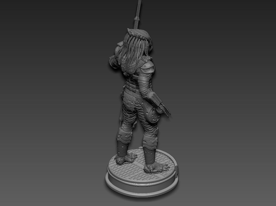 Predator 2 3D print model_21