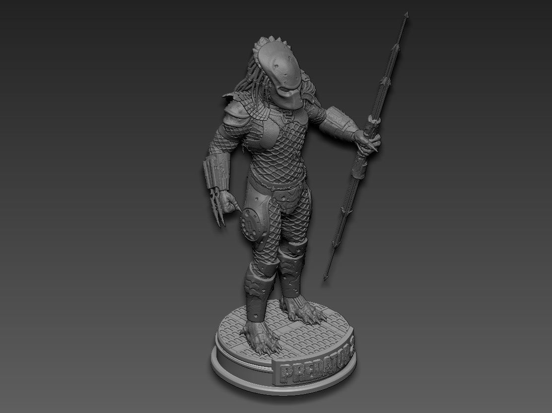 Predator 2 3D print model_22