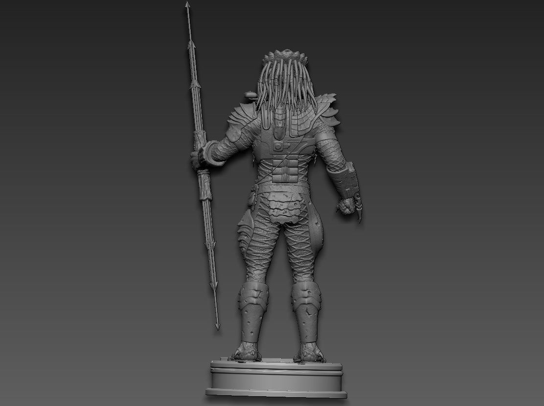 Predator 2 3D print model_9