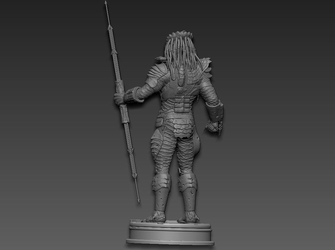 Predator 2 3D print model_8